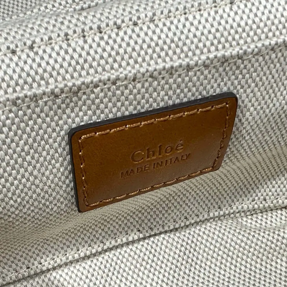 Chloe Women Small Camera Bag in Shiny Leather-Brown - image 9