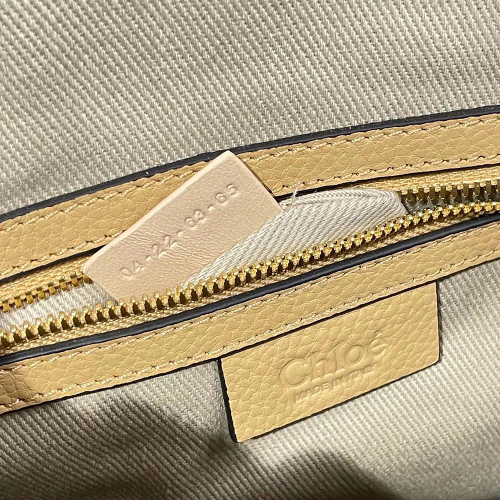 Chloe Women Small Marcie Bag in Grained Leather-Milky Brown - image 7