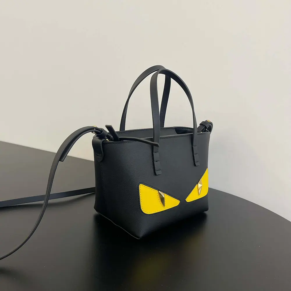 Close-up of gold-tone hardware on Fendi Women Roll Mini Lunar New Year Mini-bag