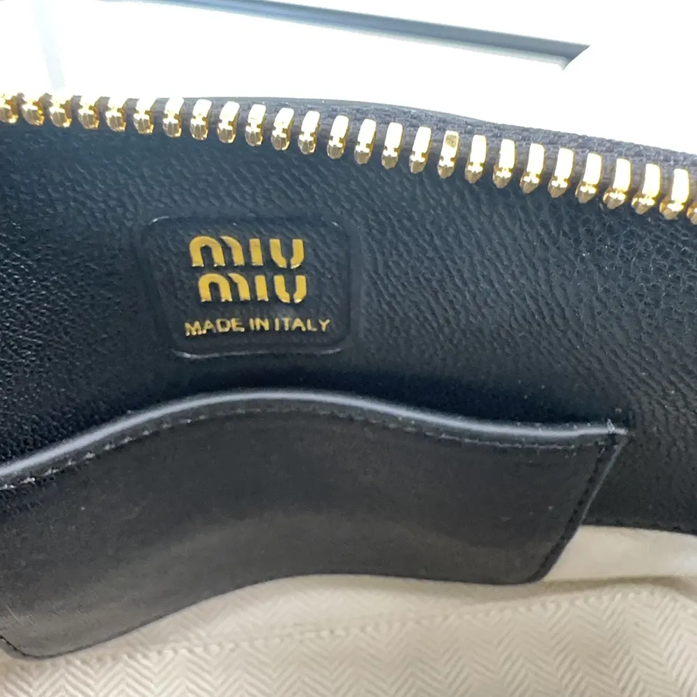 Miu Miu Women Aventure Nappa Leather Top-handle Bag-Black - image 7