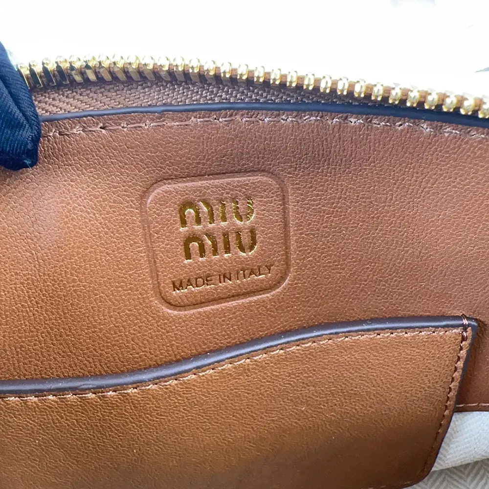 Miu Miu Women Aventure Nappa Leather Top-handle Bag-Brown - image 10