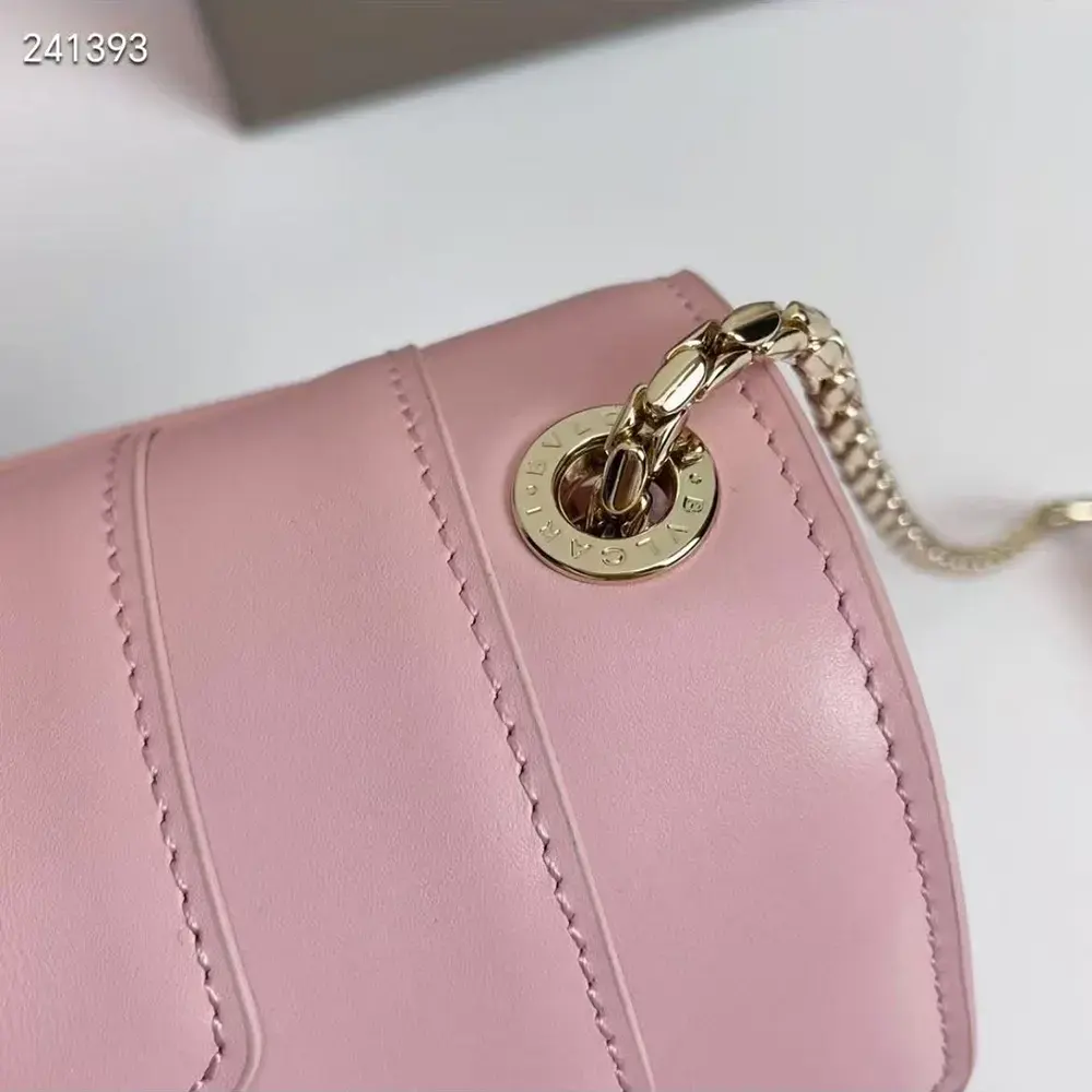 Bvlgari Women Mini Serpenti Forever East-West Shoulder Bag-Pink - image 7