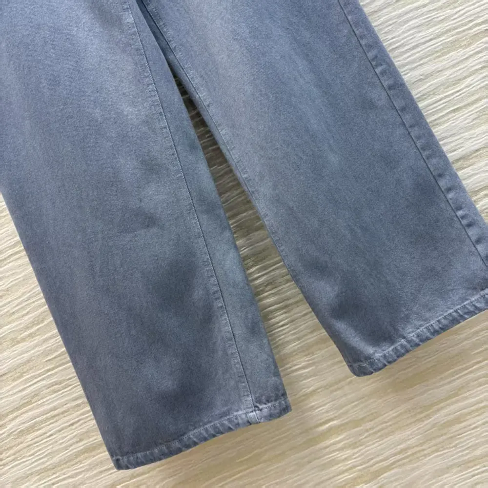 Fendi Women Long Jeans Blue Denim Pants - image 8