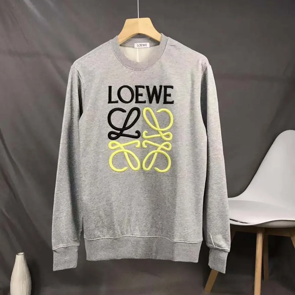 Detailed Guide to Loewe Anagram Regular Fit Sweatshirt Variants and Features