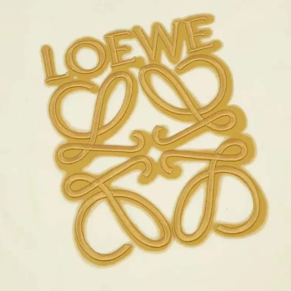 Loewe Men LOEWE Neon T-shirt in Cotton-White/Gold - image 5