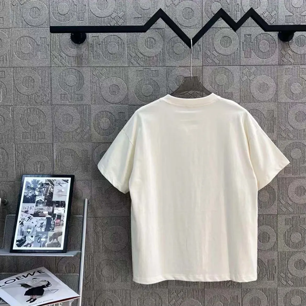 Side angle showing fit of Loewe Men LOEWE Neon T-shirt