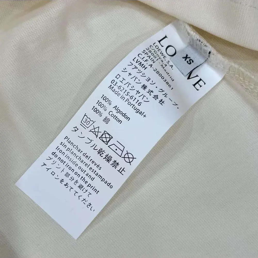 Loewe Men LOEWE Neon T-shirt in Cotton-White/Pink - image 9