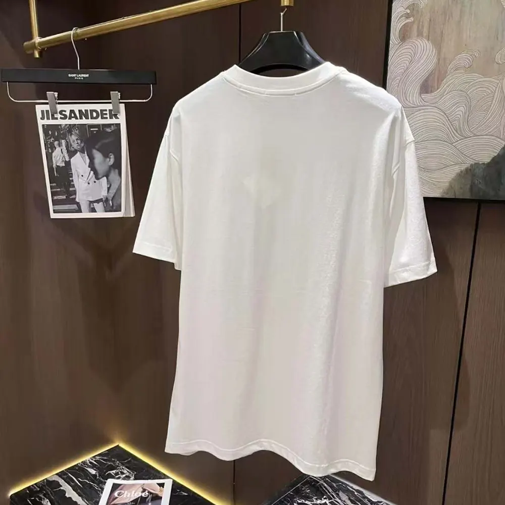 Side profile showing silhouette of Loewe Men Loose Fit T-shirt