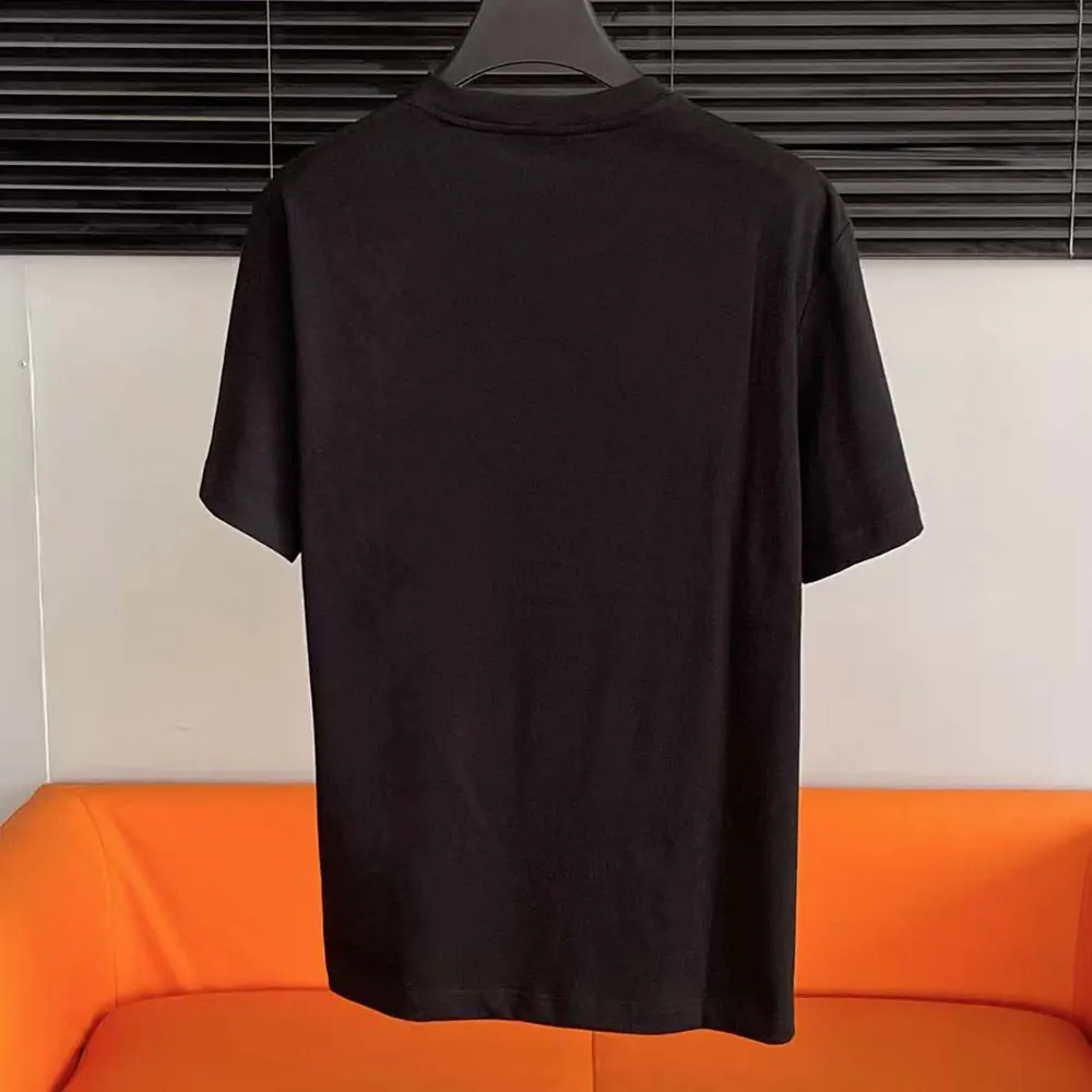 Side angle showing silhouette of Loewe Men Oversize Fit T-shirt