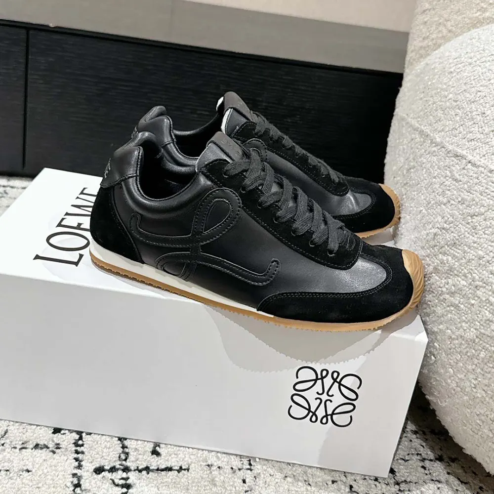 Loewe Unisex Ballet Runner 2.0 in Soft Calfskin-Black - image 5