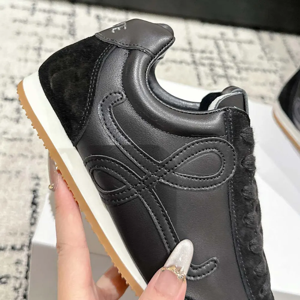 Loewe Unisex Ballet Runner 2.0 in Soft Calfskin-Black - image 8