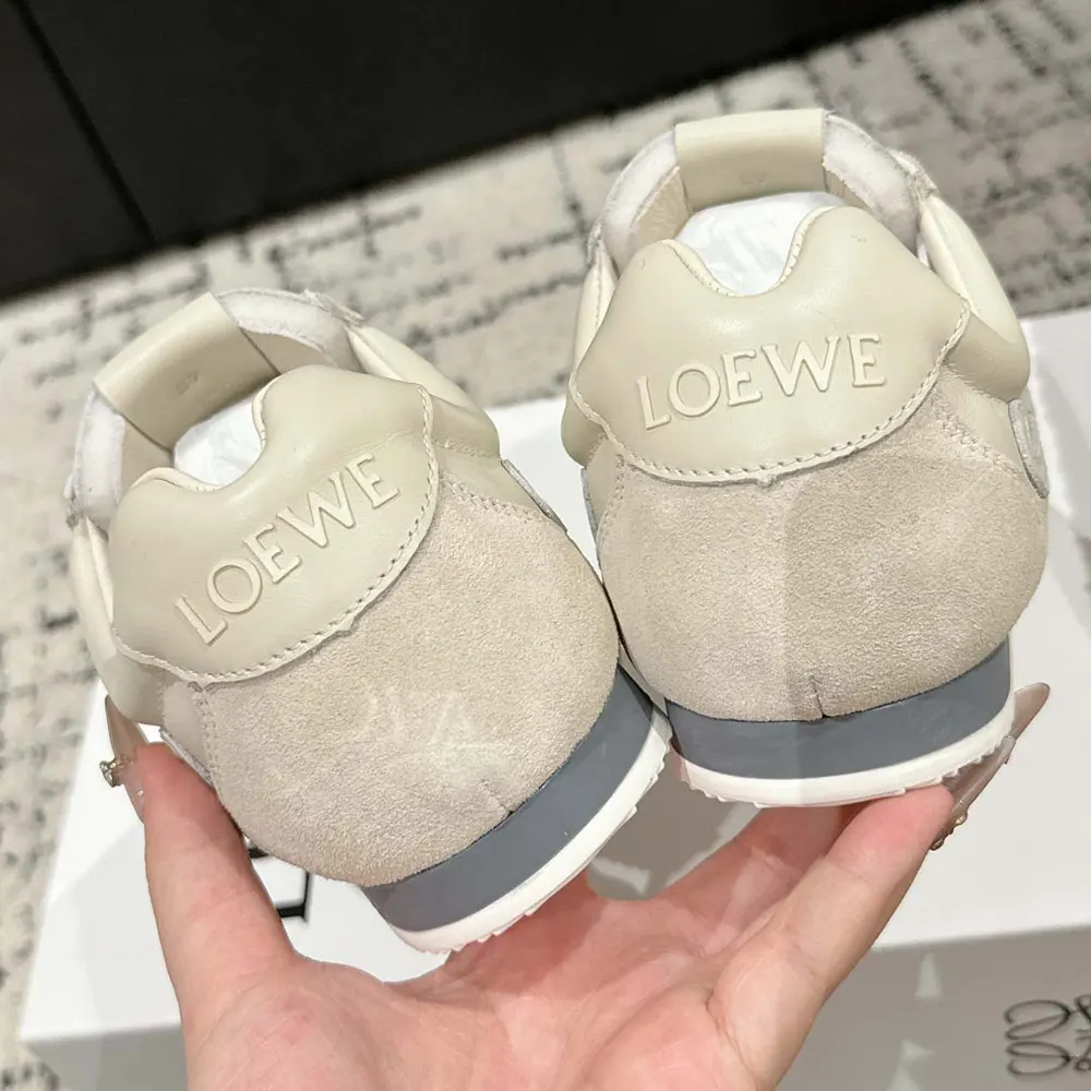 Loewe Unisex Ballet Runner 2.0 in Soft Calfskin-White - image 10