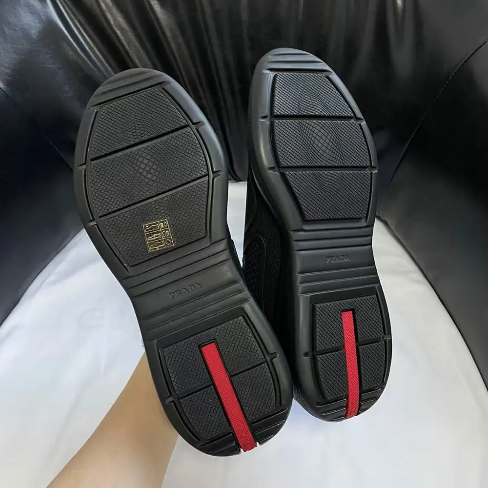 Prada Men Americas Cup Knit Slip-On-Black - image 8