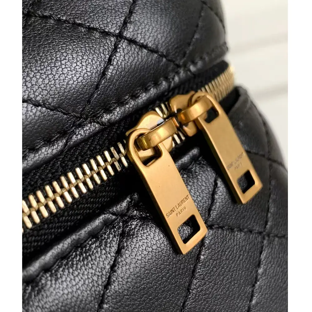 Saint Laurent YSL Women Gaby Vanity Bag in Lambskin-Black - image 6