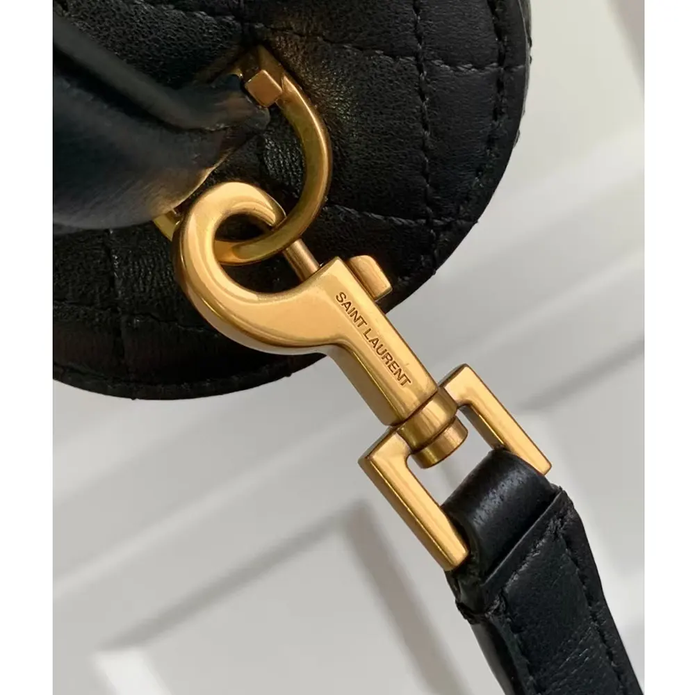 Saint Laurent YSL Women Gaby Vanity Bag in Lambskin-Black - image 10