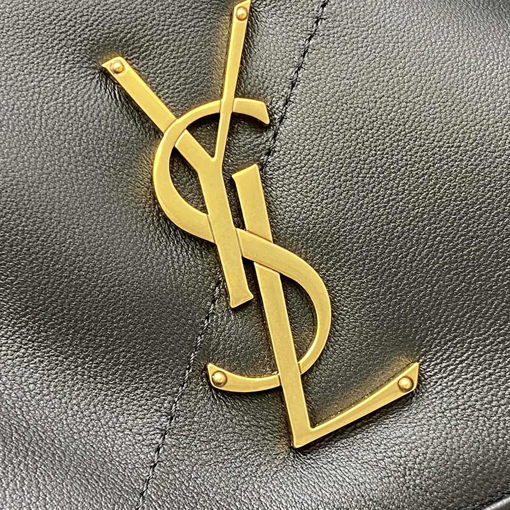 Saint Laurent YSL Women Jamie Shopping in Lambskin-Black - image 9