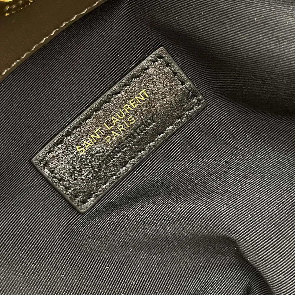 Saint Laurent YSL Women Jamie Shopping in Lambskin-Dark Green - image 10
