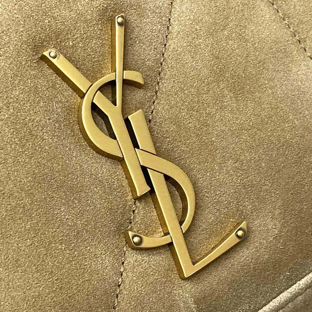 Saint Laurent YSL Women Jamie Shopping in Suede-Brown - image 8