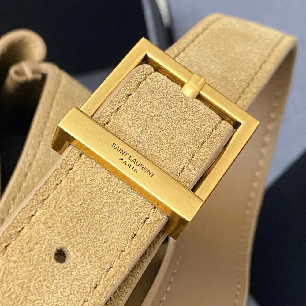 Saint Laurent YSL Women Le 5 à 7 Supple Baby in Suede - image 9
