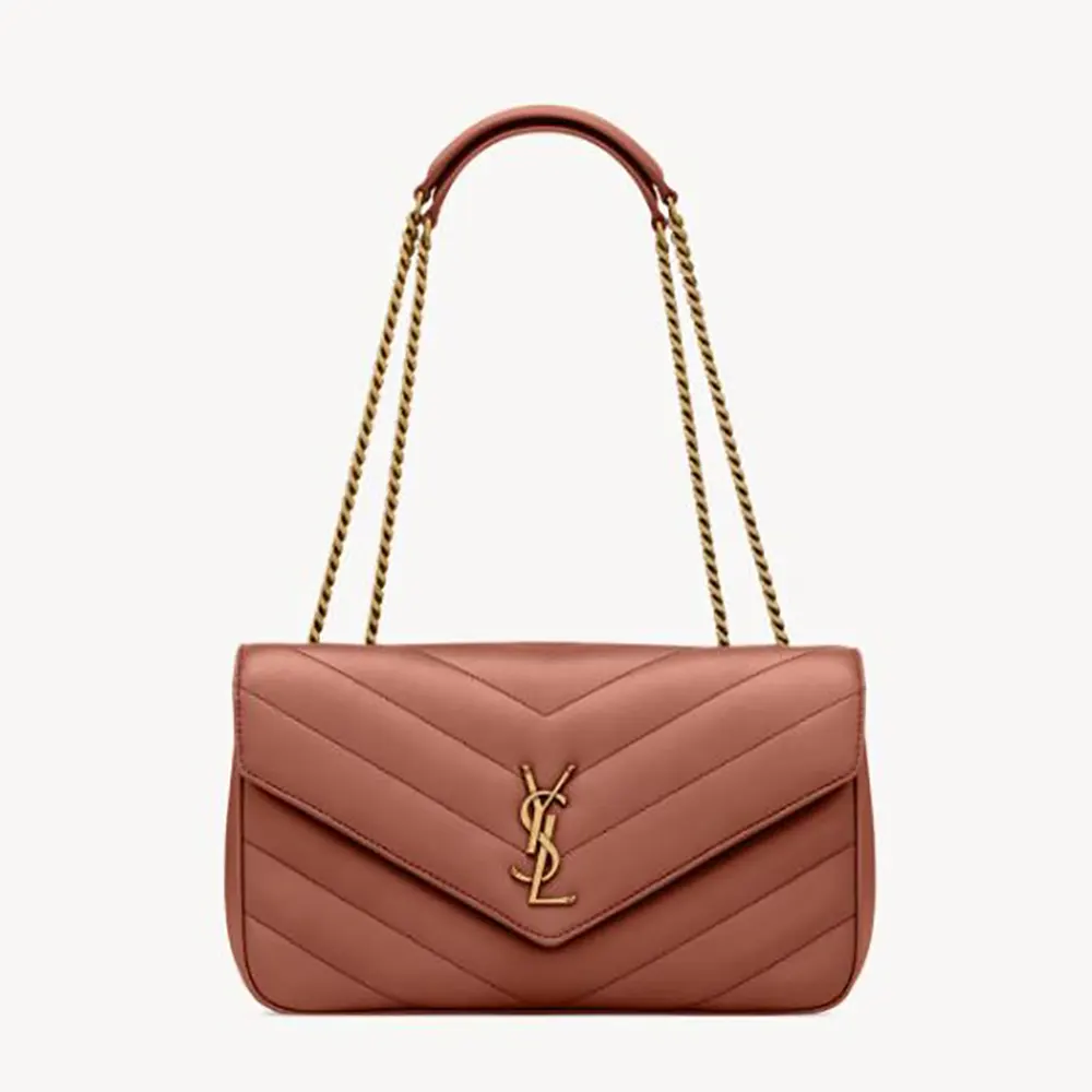 Saint Laurent YSL Women Loulou Medium in Matelasse Lambskin-801439AAEAX5036