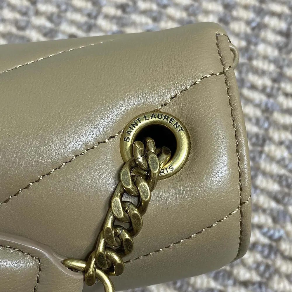Saint Laurent YSL Women Loulou Mini in Lambskin-Natural - image 8