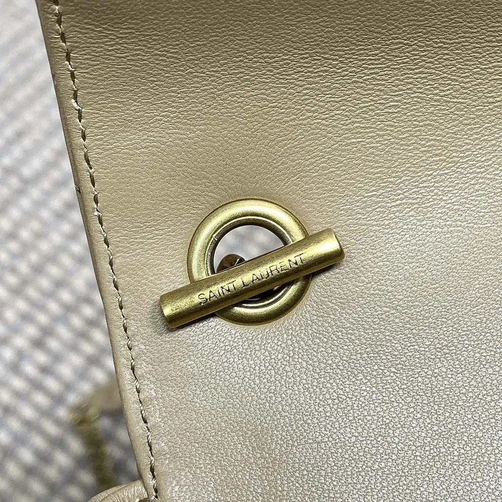 Saint Laurent YSL Women Loulou Mini in Lambskin-Natural - image 6