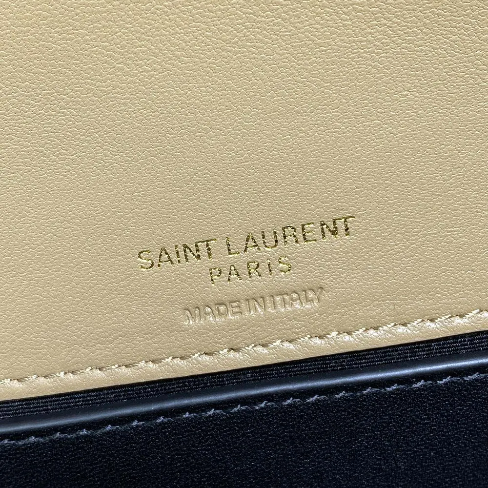 Saint Laurent YSL Women Loulou Mini in Lambskin-Natural - image 10