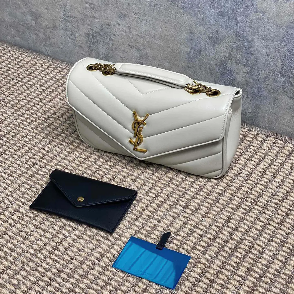 Saint Laurent YSL Women Loulou Small in Matelasse Lambskin - image 5