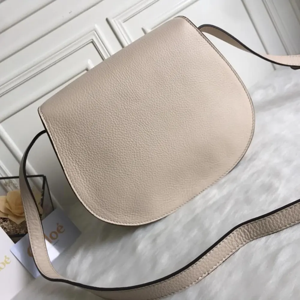 Chloe Women Marcie Small Saddle Bag-Sandy - image 4