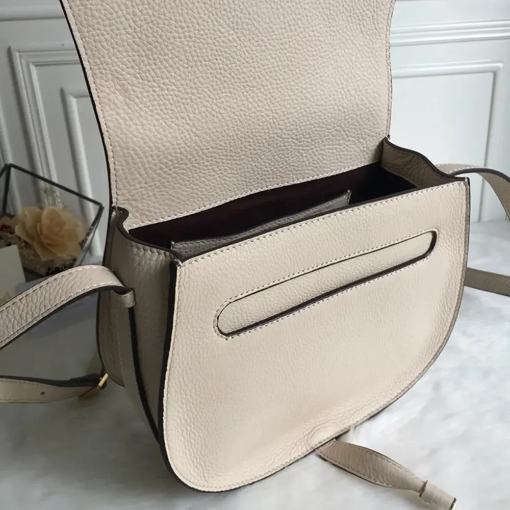 Chloe Women Marcie Small Saddle Bag-Sandy - image 8