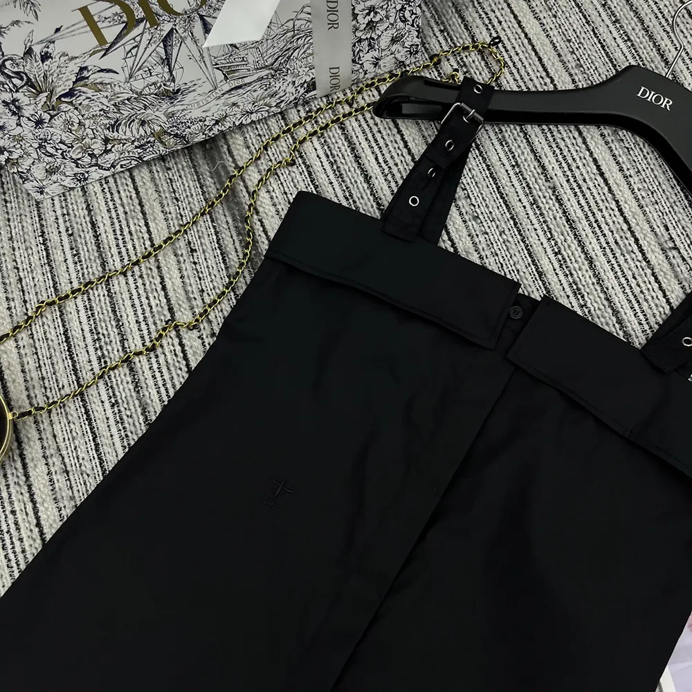 Dior Women Blouse Black Cotton Poplin 521B87A3356_X9000 - image 6