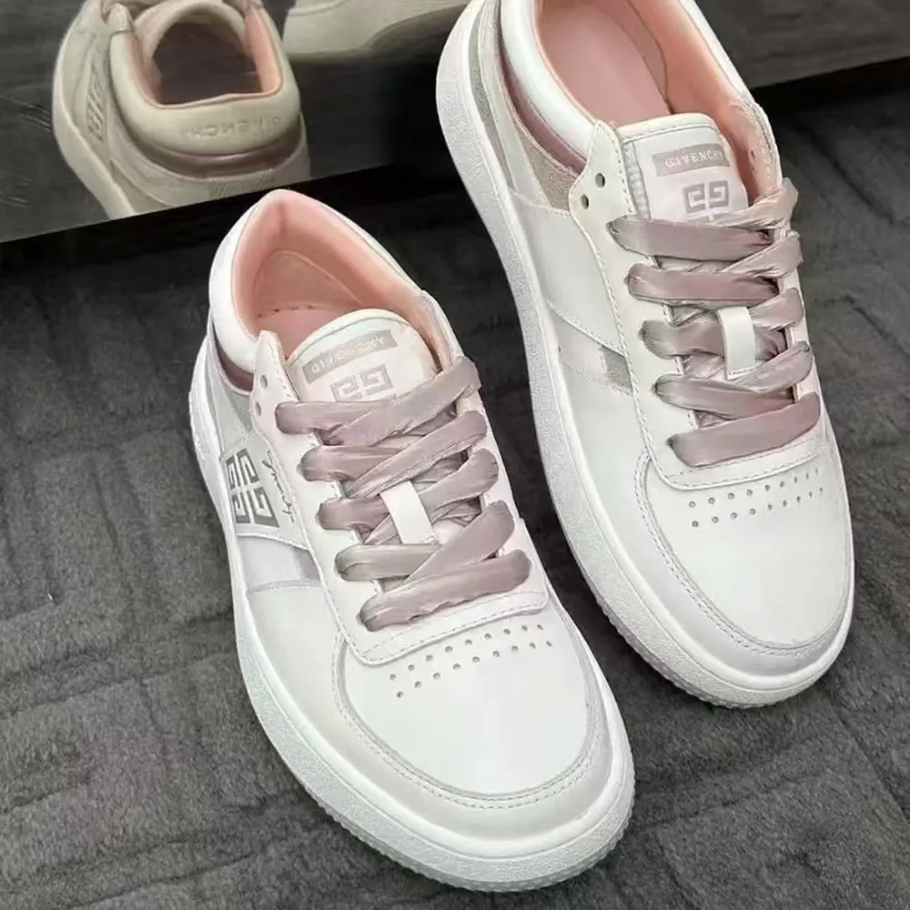 Givenchy Women G Move Sneakers in Mixed Leathers-Pink - image 5