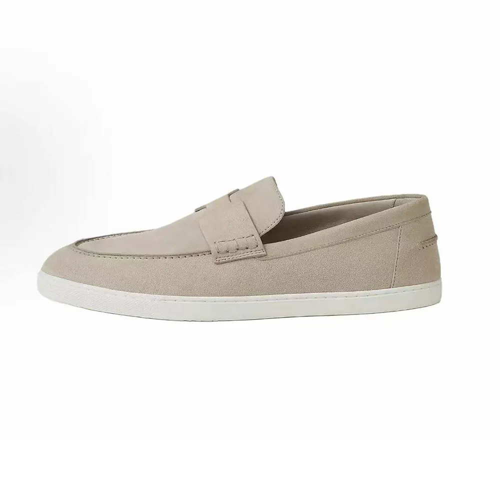 Hermes Men Job Loafer Beige Lambskin Insole and Lining - image 4