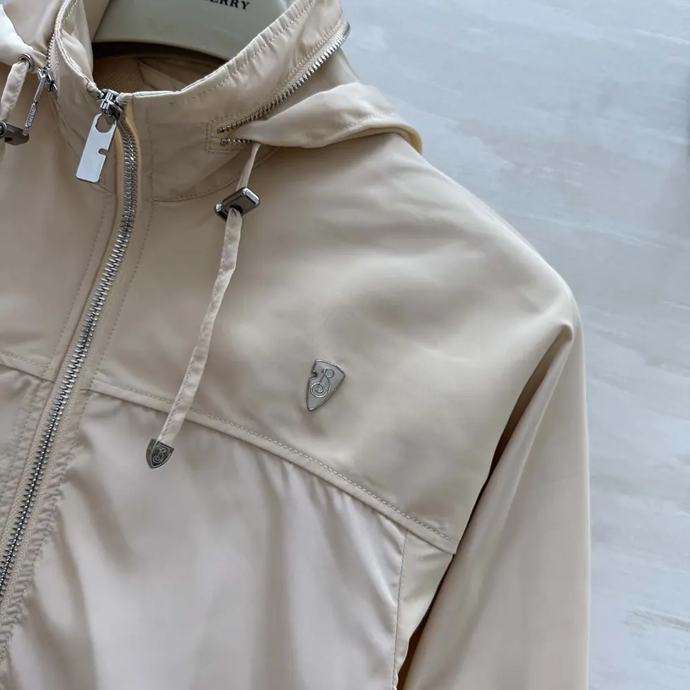 Burberry Men Nylon Cotton Jacket-Pink - image 7