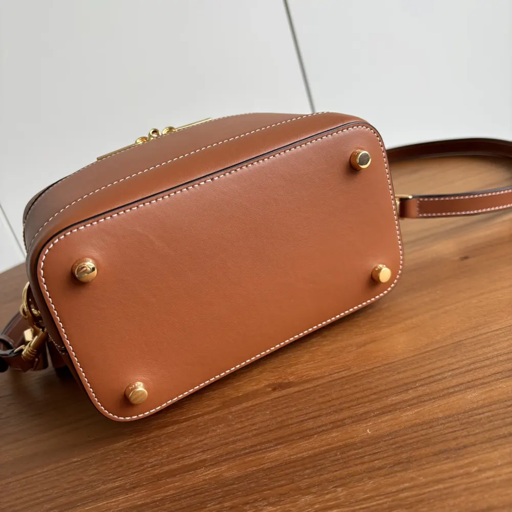 Celine Unisex Vanity in Natural Calfskin-Brown - image 8