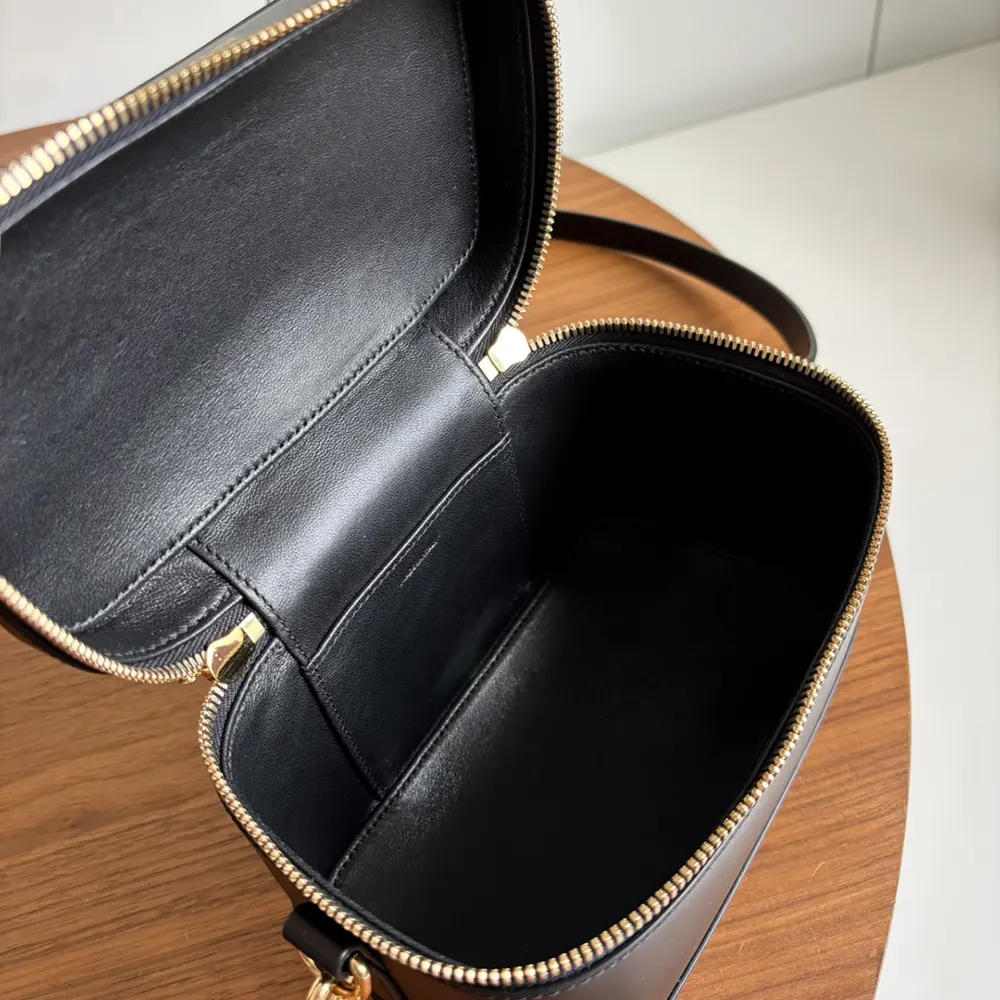 Celine Unisex Vanity in Smooth Satinated Calfskin-Black - image 7