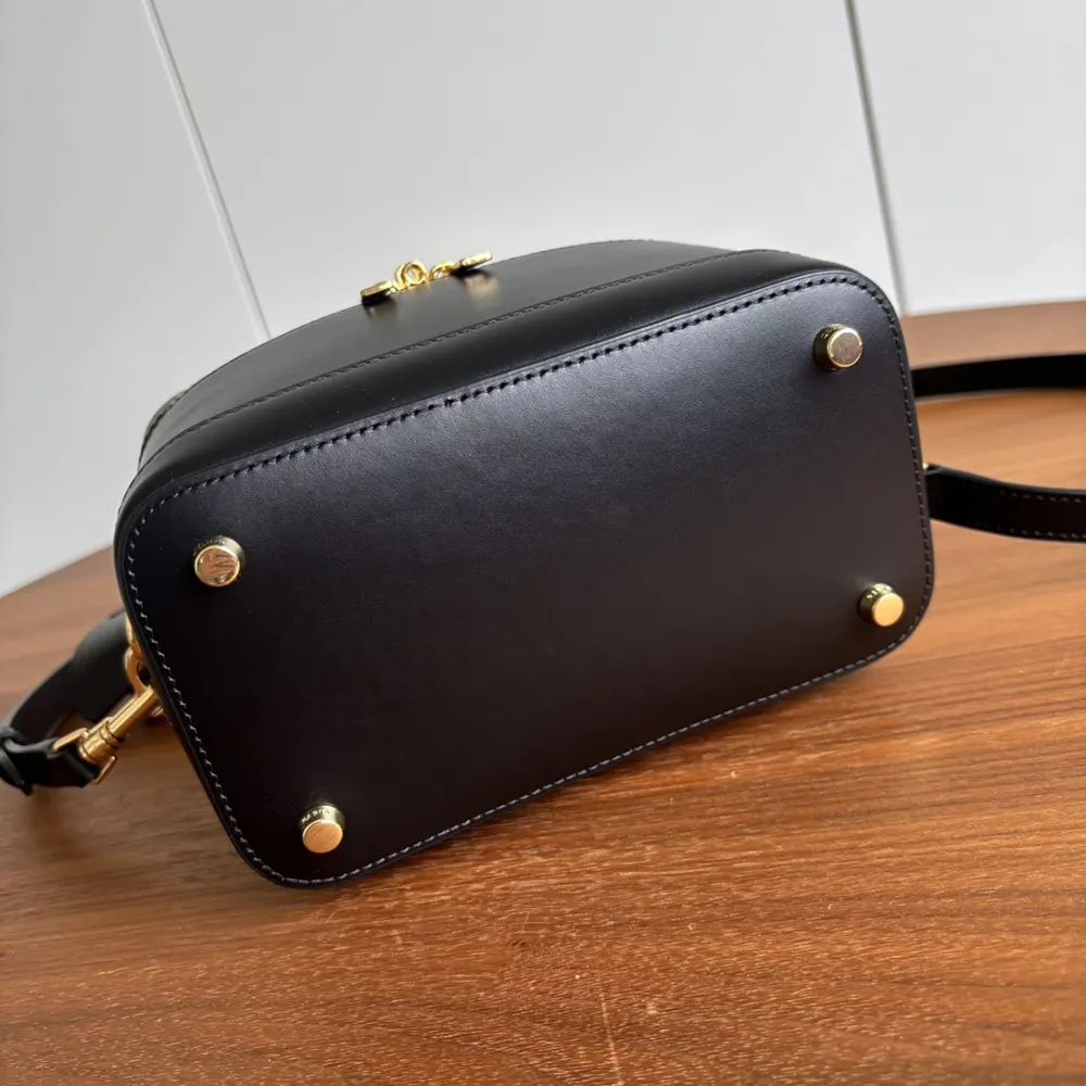 Celine Unisex Vanity in Smooth Satinated Calfskin-Black - image 5