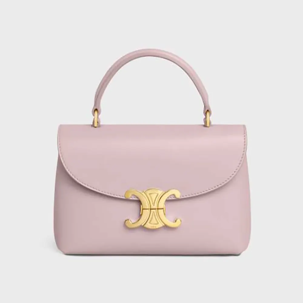Celine Women Teen Nino Bag in Smooth Satinated Calfskin-Pink