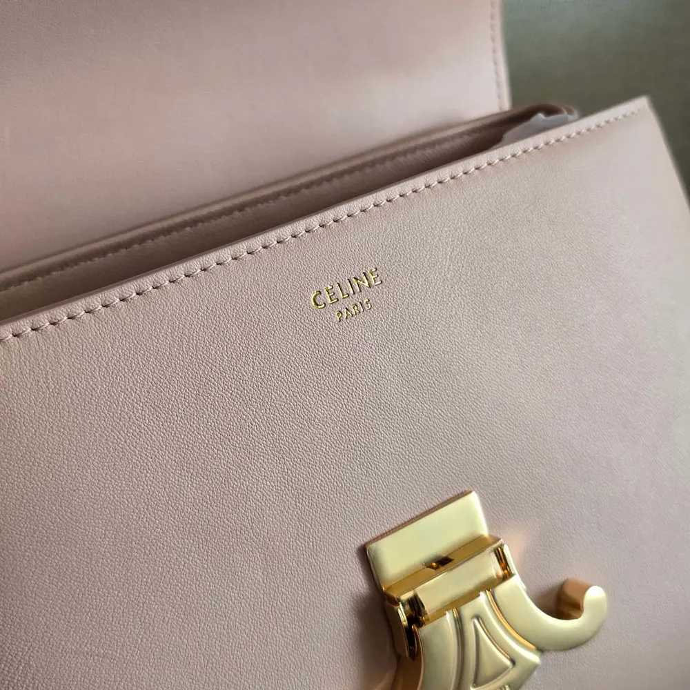 Celine Women Teen Nino Bag in Smooth Satinated Calfskin-Pink - image 7