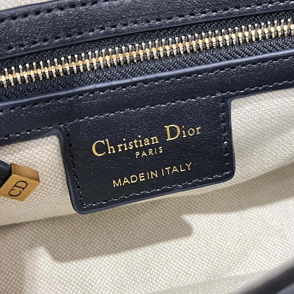 Dior Women Small Streetchic Bag Blue Dior Oblique Jacquard and Smooth Calfskin - image 7