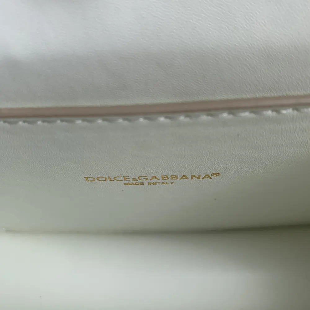 Dolce Gabbana D&G Women Medium Smooth Calfskin Devotion Bag-White - image 10