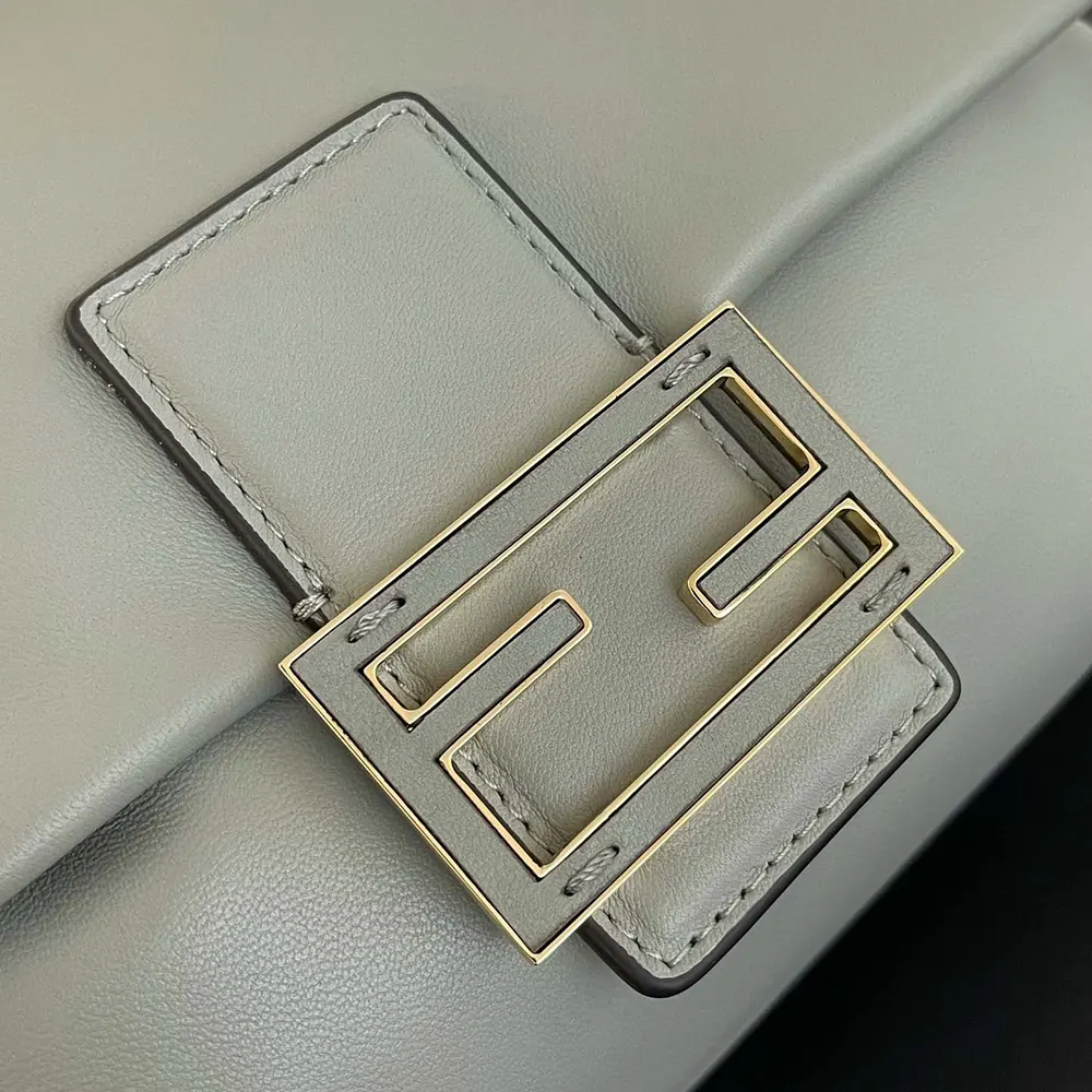 Fendi Women Mamma Baguette Small Matcha Green Nappa Leather Mini-bag - image 8