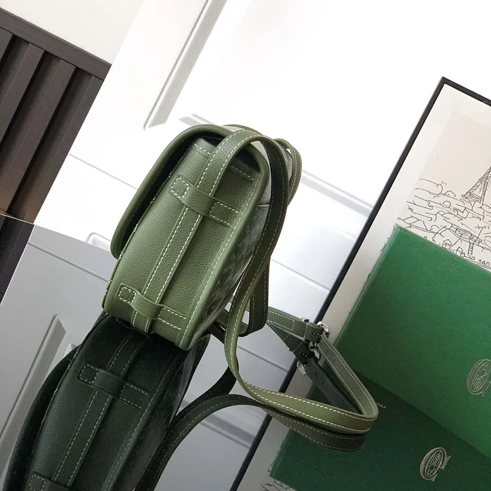 Goyard Unisex Belvedere PM Bag-Green - image 4