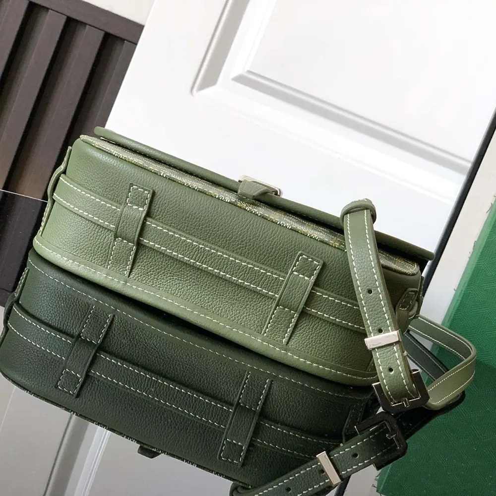 Goyard Unisex Belvedere PM Bag-Green - image 6