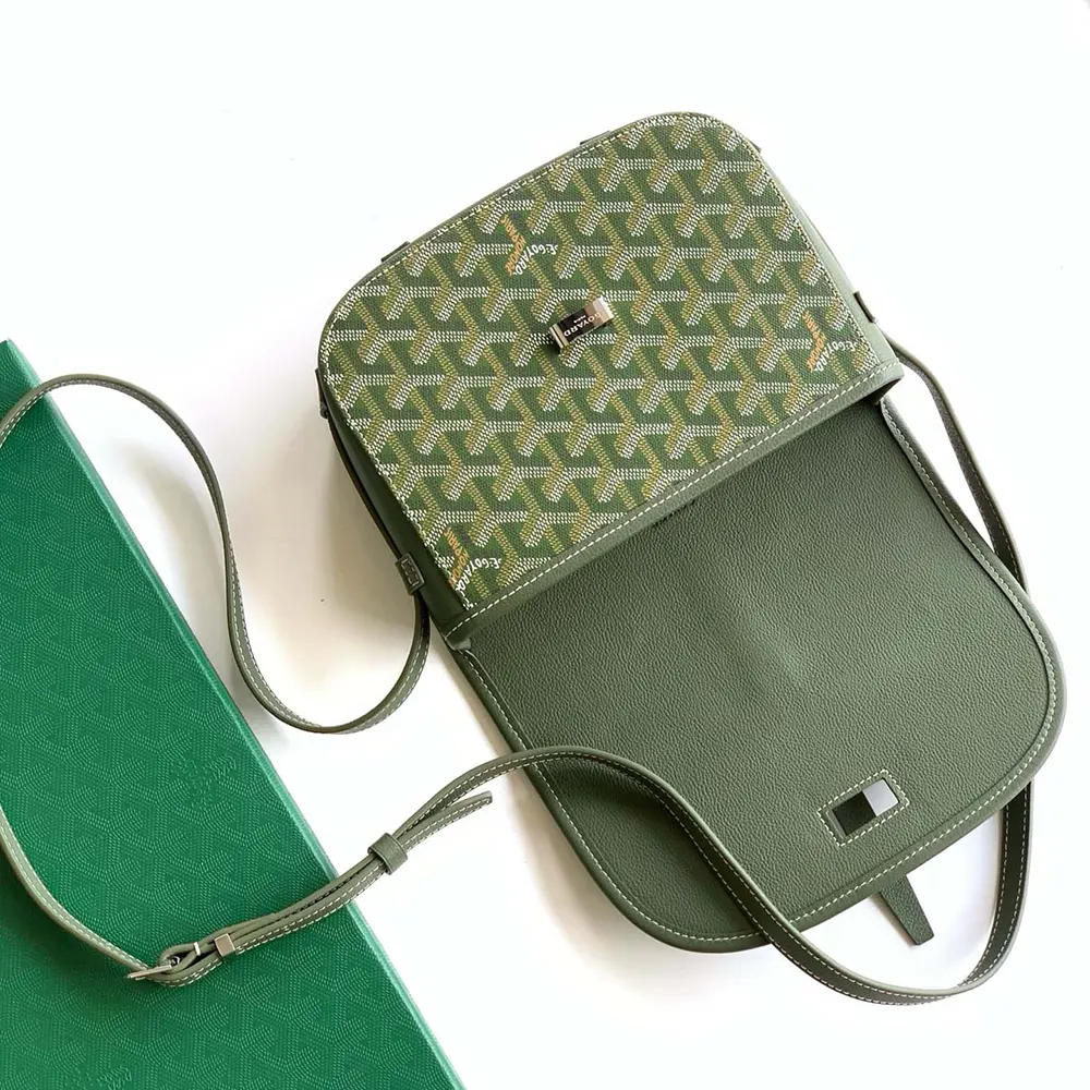 Goyard Unisex Belvedere PM Bag-Green - image 5