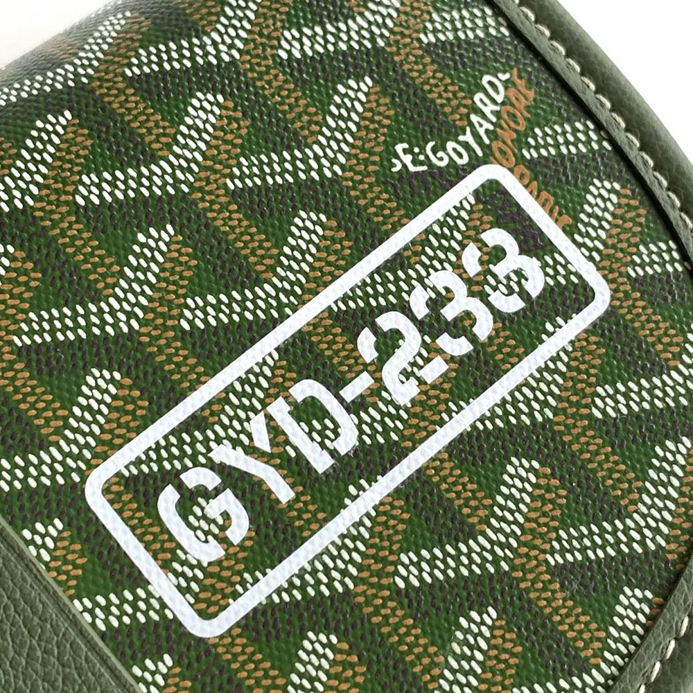 Goyard Unisex Belvedere PM Bag-Green - image 8