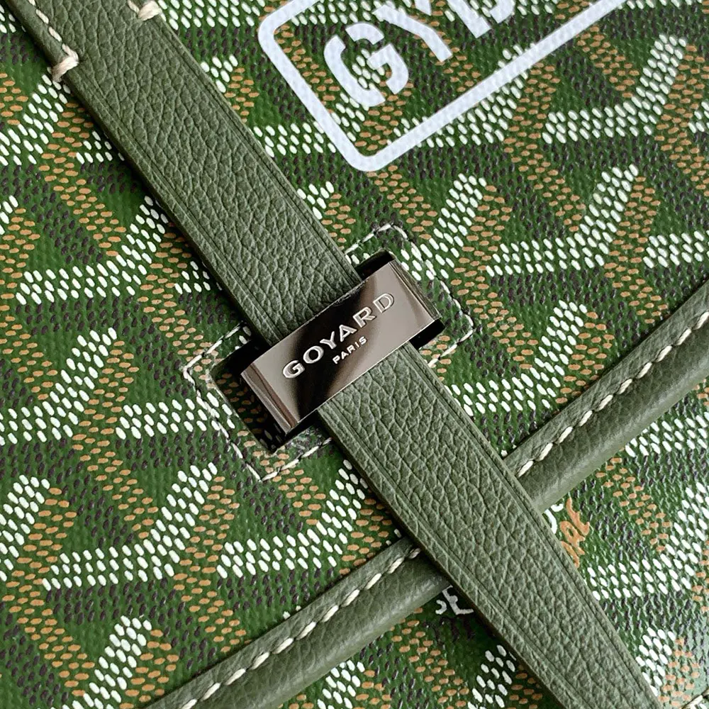 Goyard Unisex Belvedere PM Bag-Green - image 7