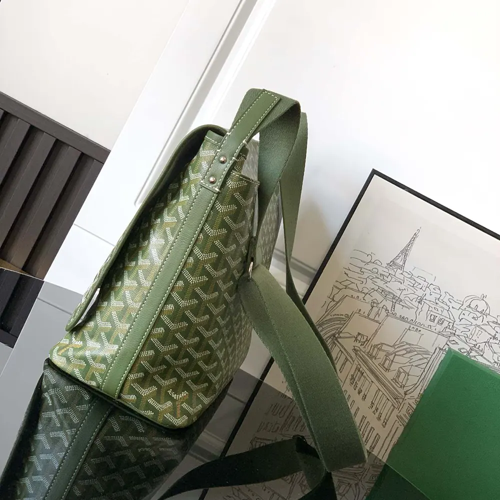 Goyard Unisex Capetien MM Messenger Bag-Green - image 4