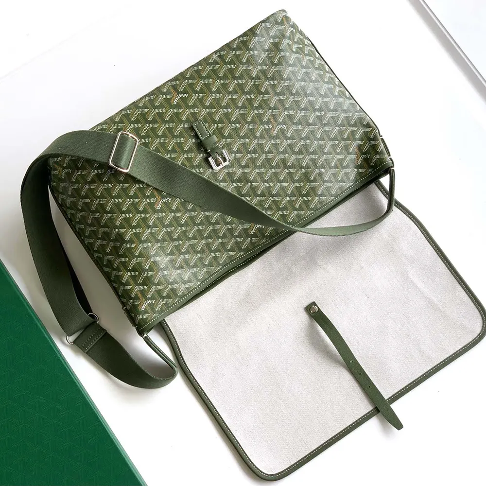 Goyard Unisex Capetien MM Messenger Bag-Green - image 6
