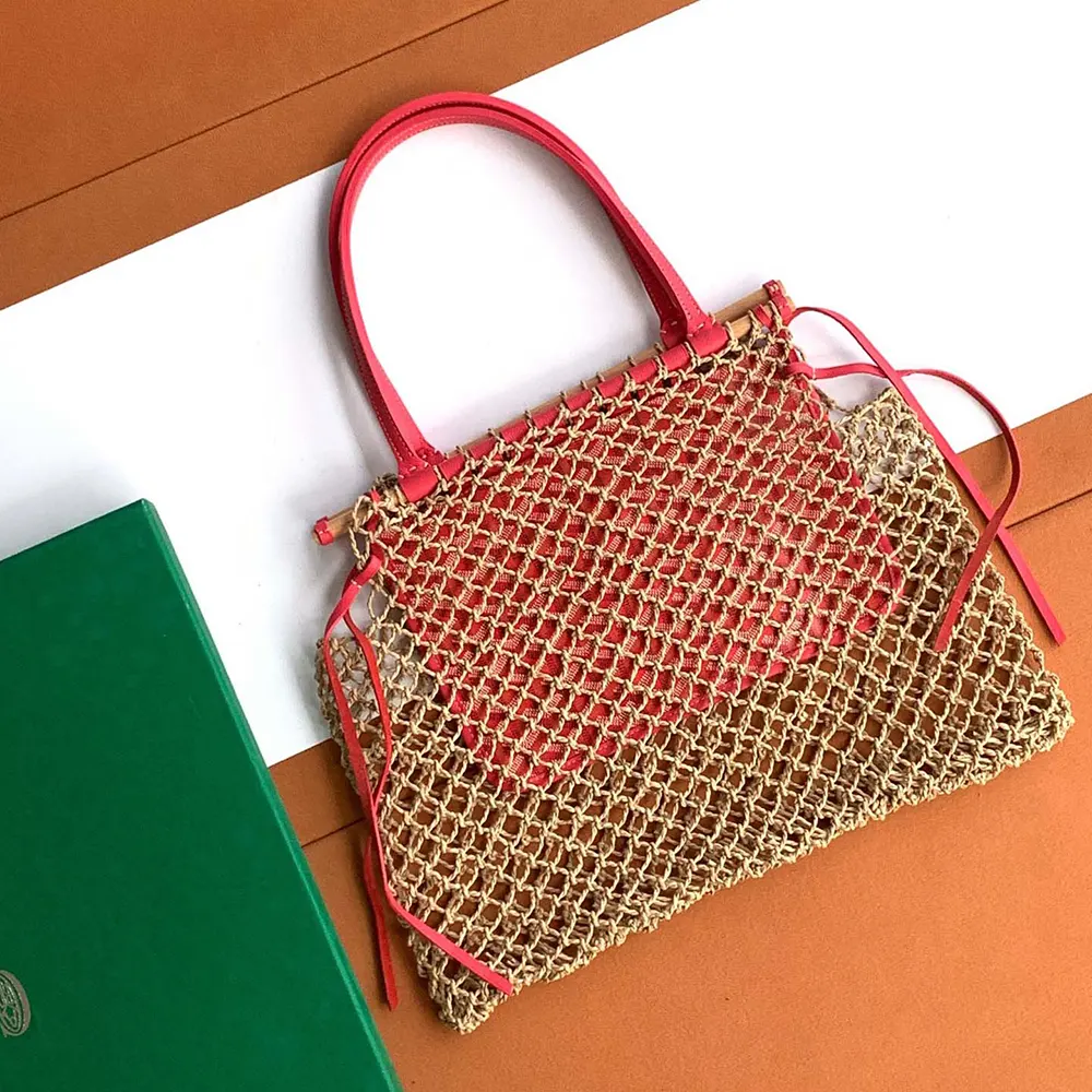 Side angle of Goyard Women Aligre Bag-Pink highlighting sleek silhouette and strap
